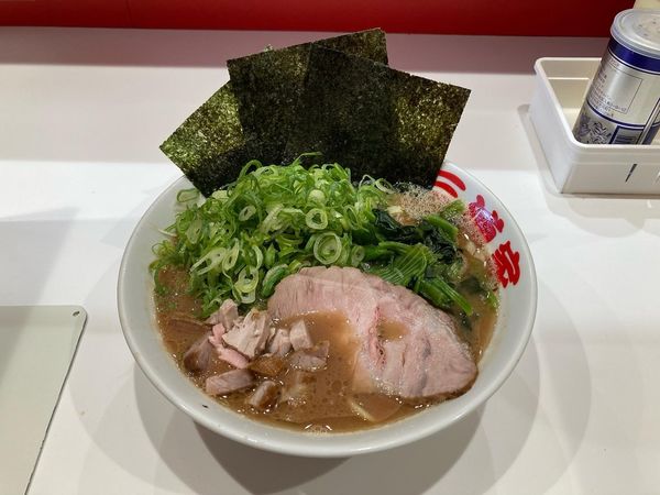 「ラーメン＋九条ネギ」@ラーメン 三浦家の写真