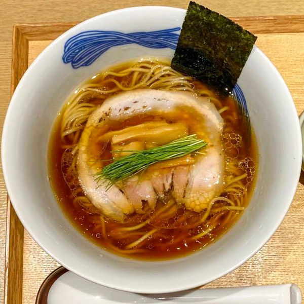 「醤油らぁ麺 ¥1,200 味玉子 ¥180」@NIPPON RAMEN 凛 TOKYOの写真