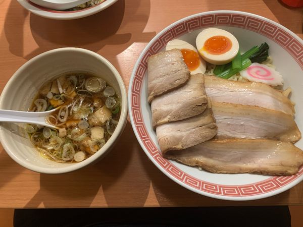 「つけめん1.5(味玉ﾁｬｰｼｭｰﾌﾟﾚﾐｱﾑ)」@幸楽苑 平店の写真