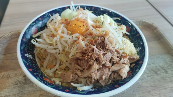 「ジャンクまぜそば　大盛」@凌駕IDEA イオンモール松本店の写真