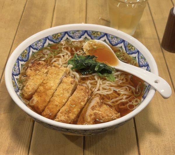 「パーコーメン 揚州麺」@中国ラーメン 揚州商人 稲毛海岸店の写真