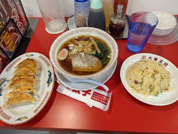 「王将セット」@大阪王将 荏原町駅前店の写真