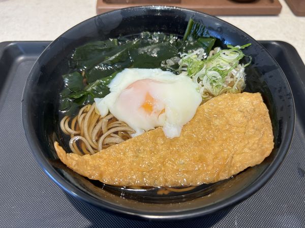 「朝そば（きつねそば）360円」@名代 富士そば 志木店の写真