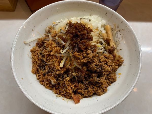 「マー油油そば」@中華蕎麦 一無庵の写真