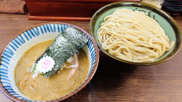 「煮番搾り(中･冷やもり)」@つけめん 三三㐂の写真