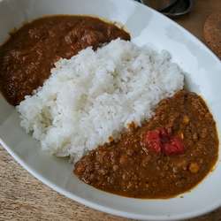 チキンカレー&キーマカレー