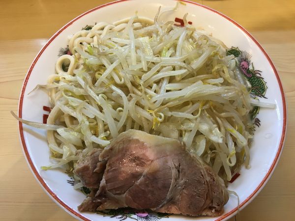 「太麺　塩」@中華そば 卍の写真