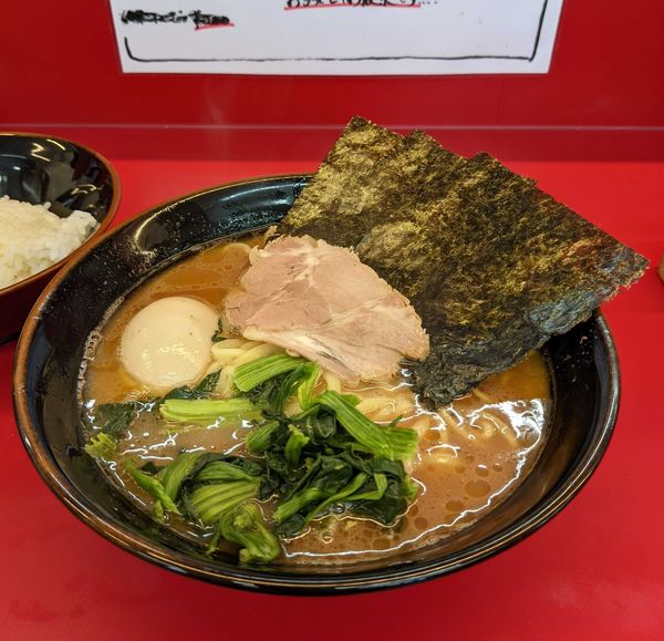 「味玉ラーメン 750円」@家系ラーメン 佐々喜家の写真