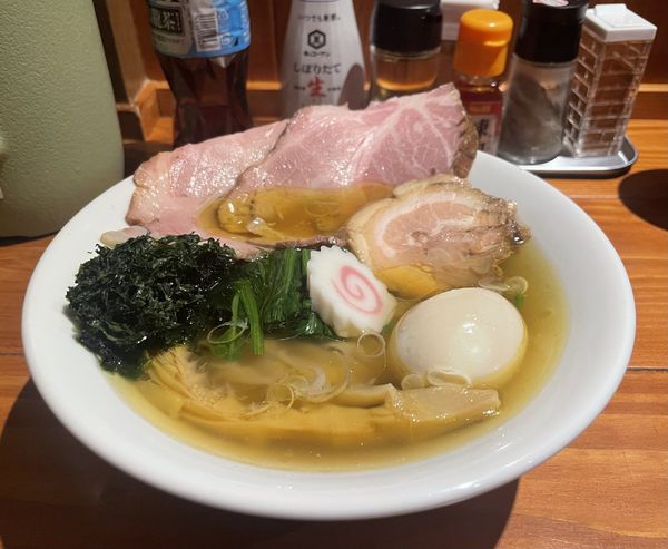 「特製塩そば」@麺屋 真心の写真