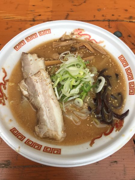 「[らーめん吉山商店] 焙煎ごまみそらーめん」@大つけ麺博 2022の写真
