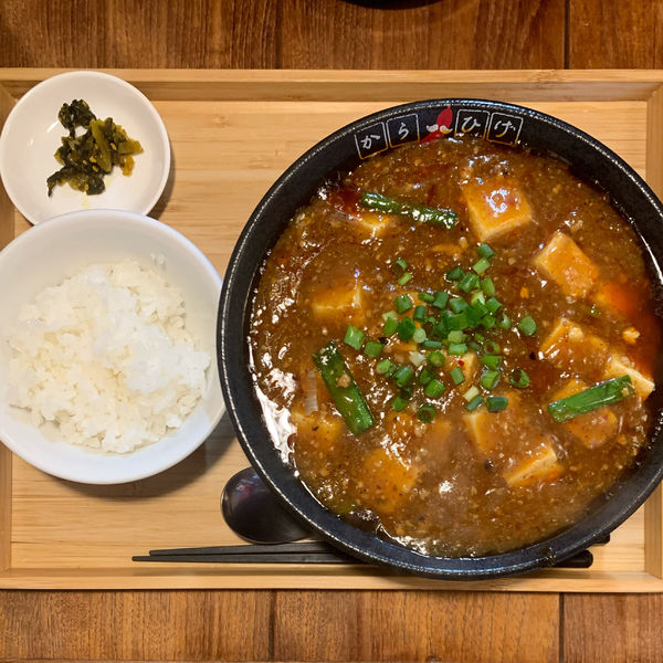 「からひげ麻婆豆腐麺」@からひげの写真