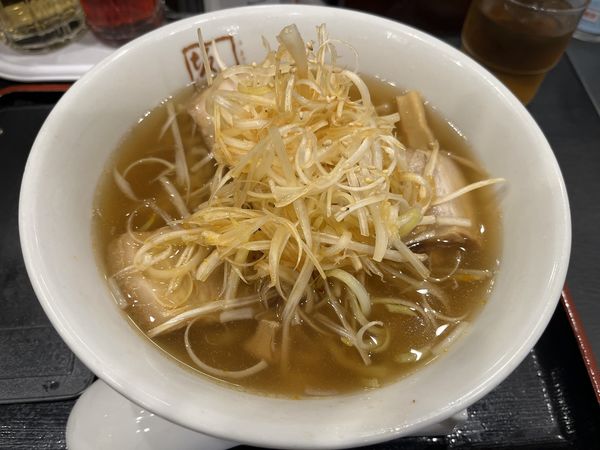 「ねぎラーメン」@喜多方ラーメン 坂内 五反田駅前店の写真