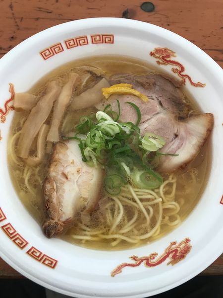 「[煮干しそば藍] 京都白だし中華そばSP」@大つけ麺博 2022の写真