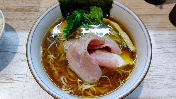 「煮干しそば」@中華そば 四つ葉の写真