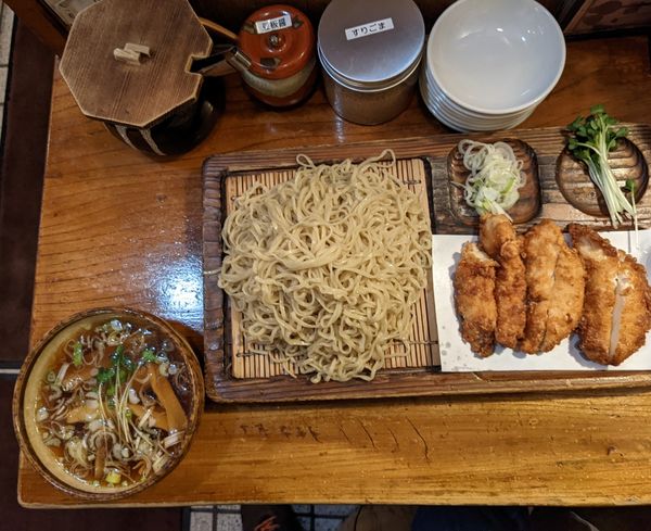 「こうようつけ麺中盛」@新高揚の写真