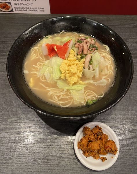 「[期間限定] SEE FOOD¥950 ＆謎辛肉¥150」@ラーメン大至の写真