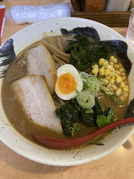 「特製味噌らーめん」@創作味噌らーめん れんげ屋の写真