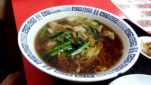 「豚肉麺（半炒飯＋餃子のランチセットで７８０円）」@中国家庭料理大連の写真