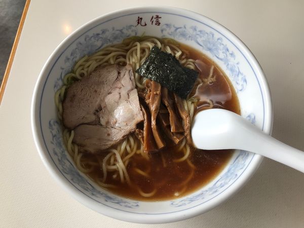 「ラーメン　690円」@中華そば 丸信の写真