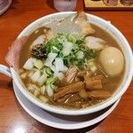 「濃厚特製煮干しそば」@中華そば ひらこ屋 東京ラーメンストリート店の写真
