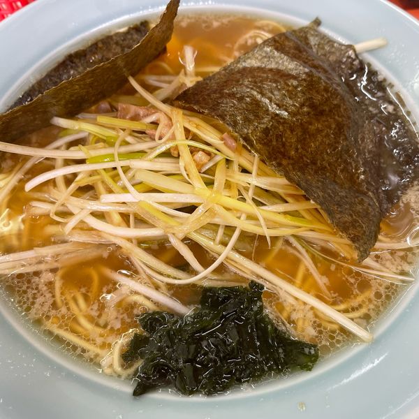 「ネギラーメン　650円」@ラーメンショップ 樋ノ上店の写真
