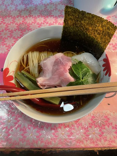 「凛々しい地鶏中華そば」@らーめん凛々の写真