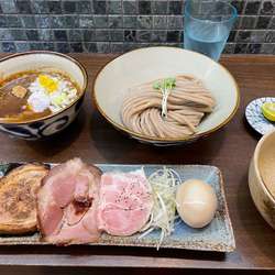 特製つけ麺+すだち、岩塩セット