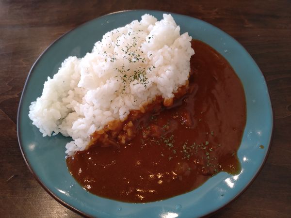 「（ランチ）ＴＨＥ ＢＡＮ カレー　５００円」@原価ビストロBAN！ 大手町の写真
