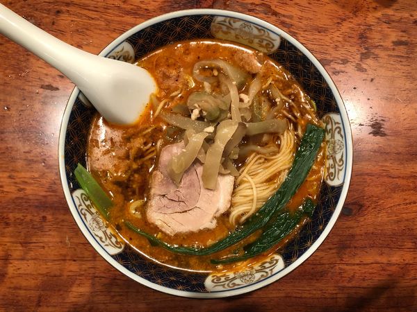 「ざあさいだんだんめん 搾菜担々麺」@支那麺 はしご 銀座本店の写真