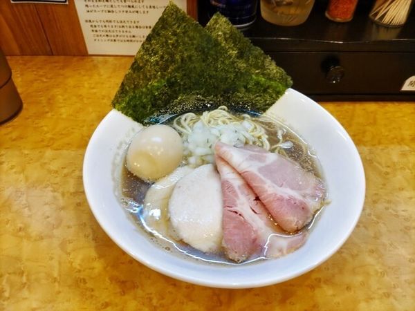 「特製純煮干しそば」@中華そば 児ノ木の写真