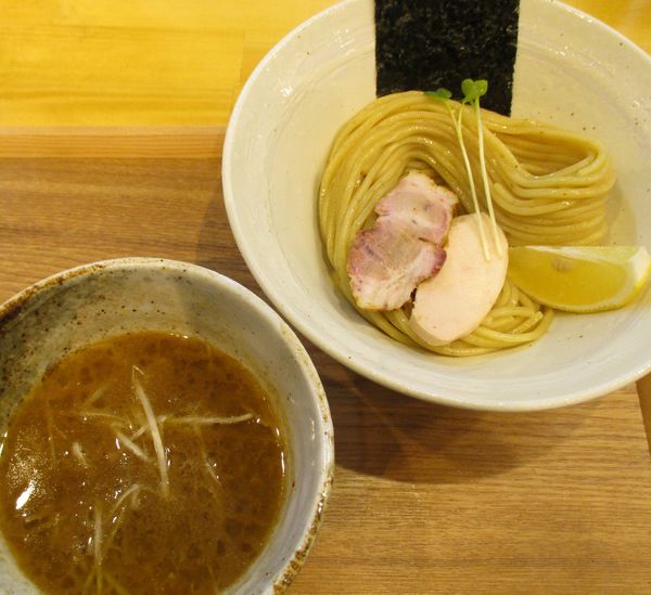 「鶏魚介つけめん（並）980円」@MENYA NAKAGAWAの写真