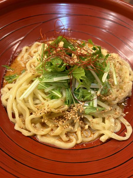 「汁なし金胡麻担担麺 ¥780」@金蠍の写真