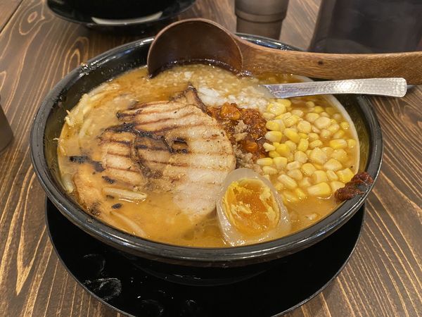 「特味噌ラーメン」@味噌ラーメン専門店 日月堂 浦和さいど店の写真