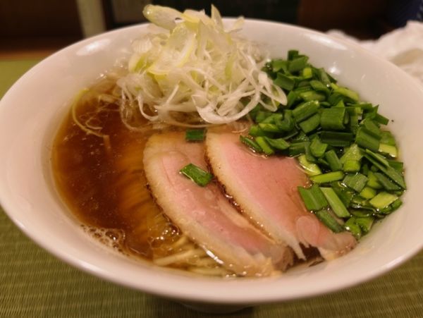 「鴨らーめん」@らーめん 鴨&葱の写真