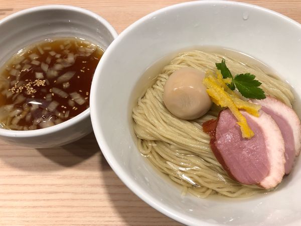 「秋鴨つけそば」@オリオン食堂の写真