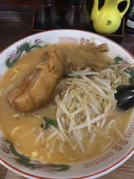 「鬼肉みそらーめん」@らーめん 首鬼の写真