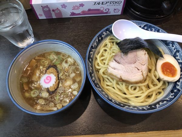 「つけそば　生ビール」@中華そば わた井の写真