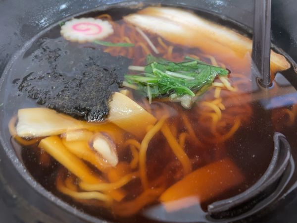 「しょうゆラーメン600円」@ラーメンまるよしの写真