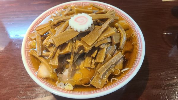 「メンマチャーシュー麺10月13日」@中華そば えもとの写真