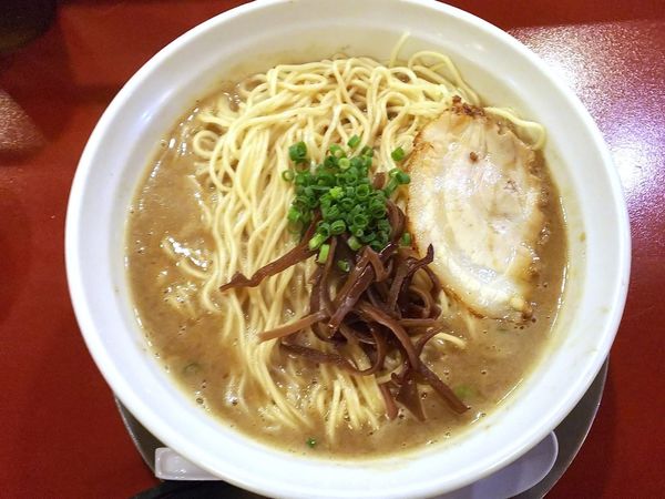「極濃醤油（細麺・大盛）　900円」@麺房 十兵衛 五所川原店の写真