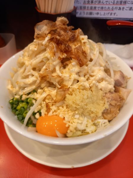 「まぜそば￥930」@用心棒の写真