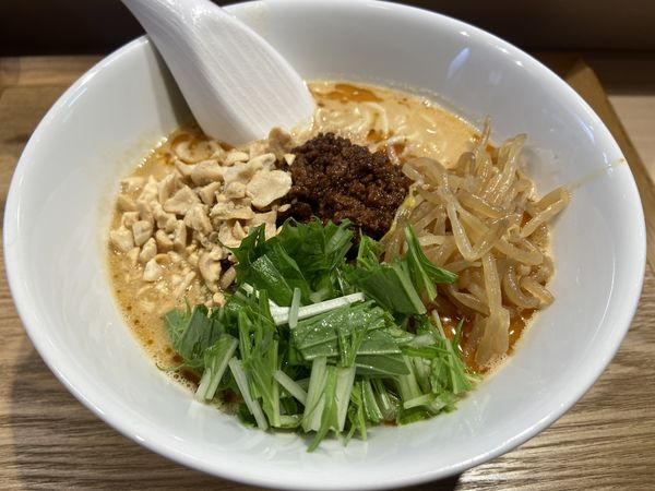 「担々麺P＋大盛り」@担々麺 かんだ橋の写真