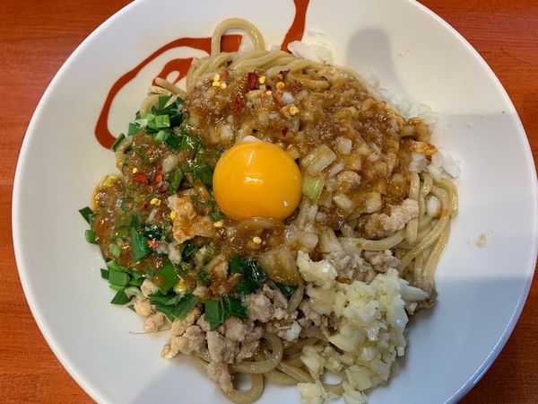 「油そば」@らーめん・油そば 笑びすの写真