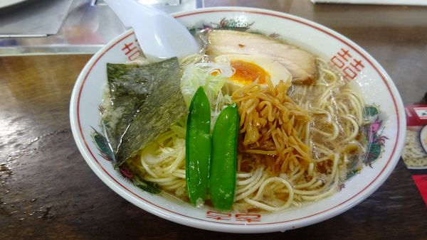 「朝ラー（細麺）５００円」@中華そば 太平楽 六丁の目店の写真