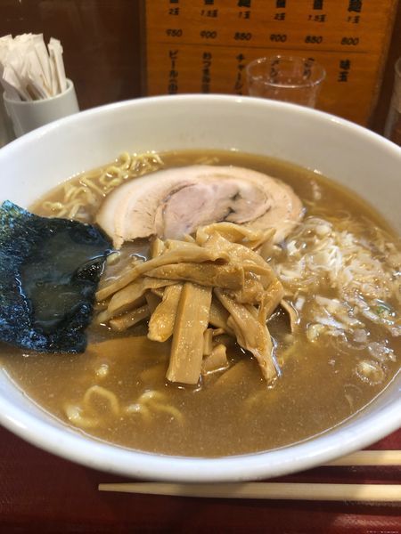 「中華麺　中盛　メンマ　瓶ビール」@めん 和正の写真