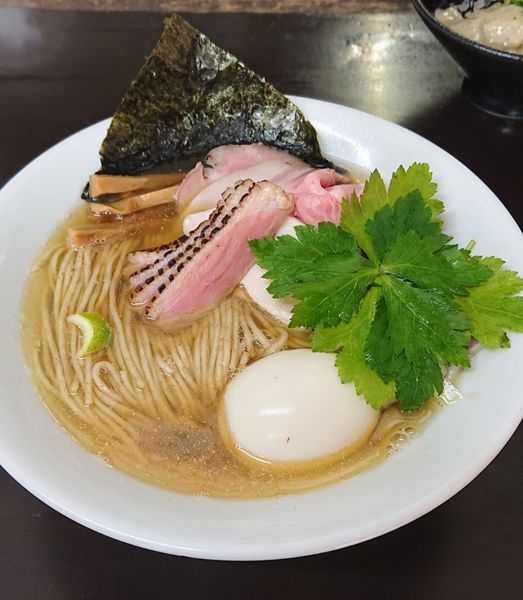 「特製煮干しそば(黒)」@と多゛食堂の写真