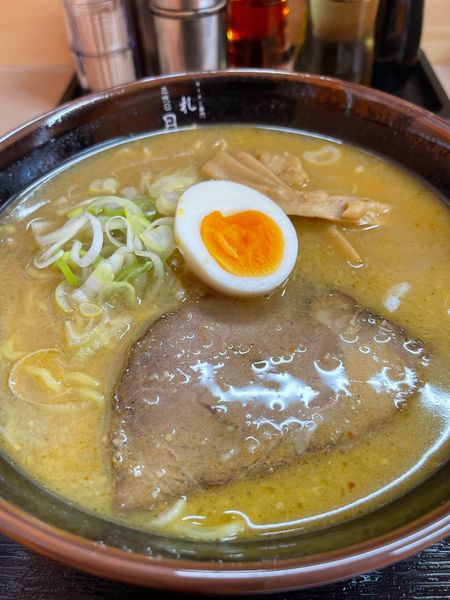 「味噌ラーメン　850円」@三代目 月見軒 船橋咲が丘店の写真