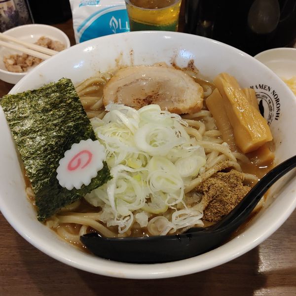 「濃厚中華そば」@狼煙 東大宮店の写真