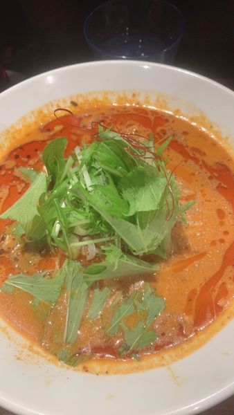 「坦々麺（白）」@うさ担 浦和本店の写真