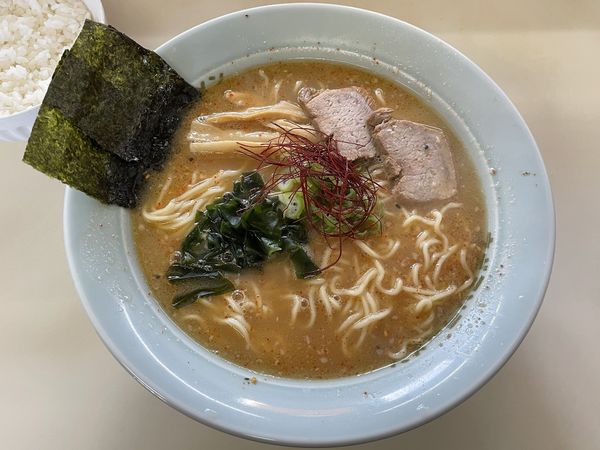 「七味お酢ラーメン　￥７００」@ラーメンショップ 名和店の写真